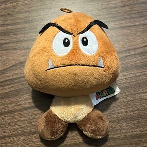 Nintendo Goomba Plush Toy Brown